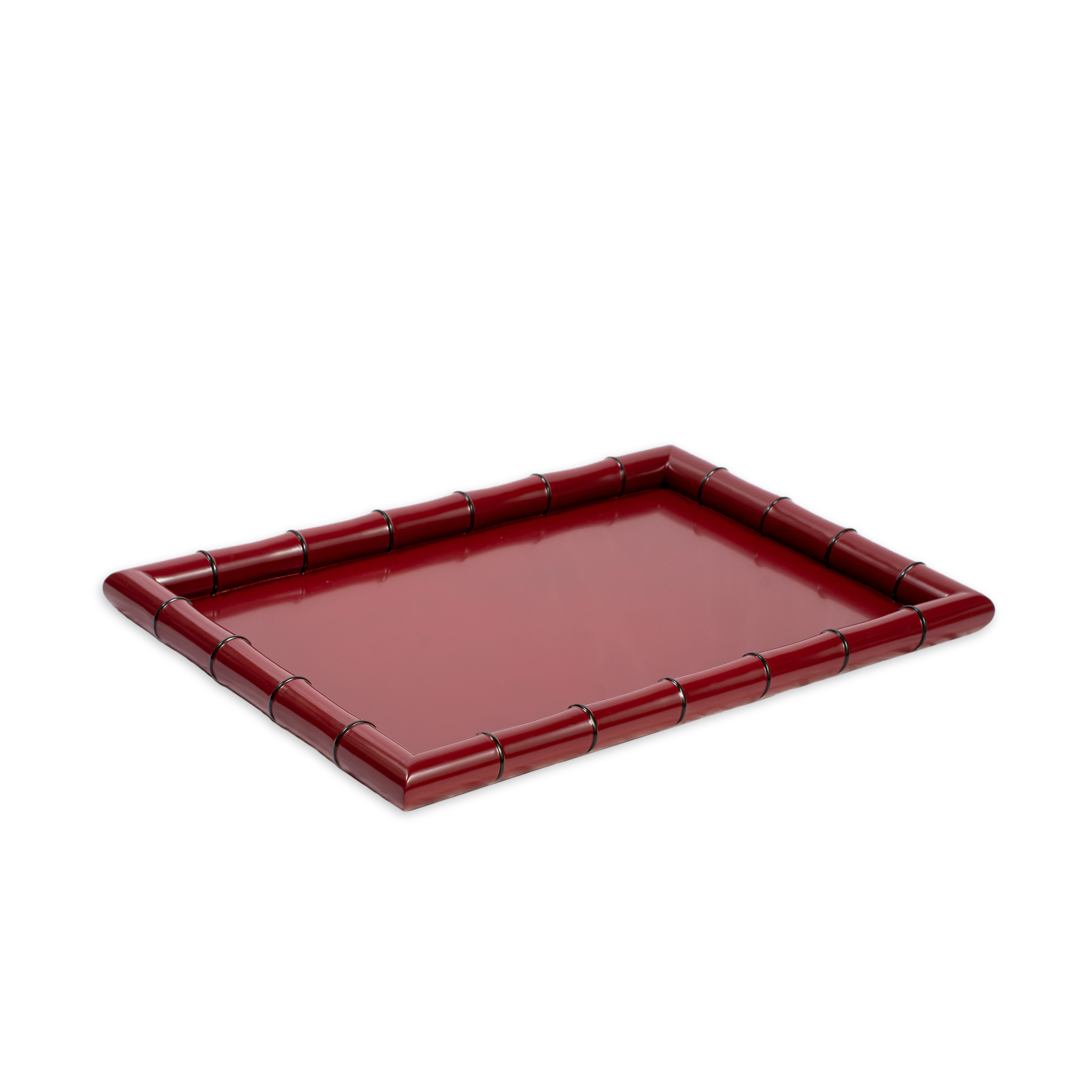Cane Tray Large Ruby