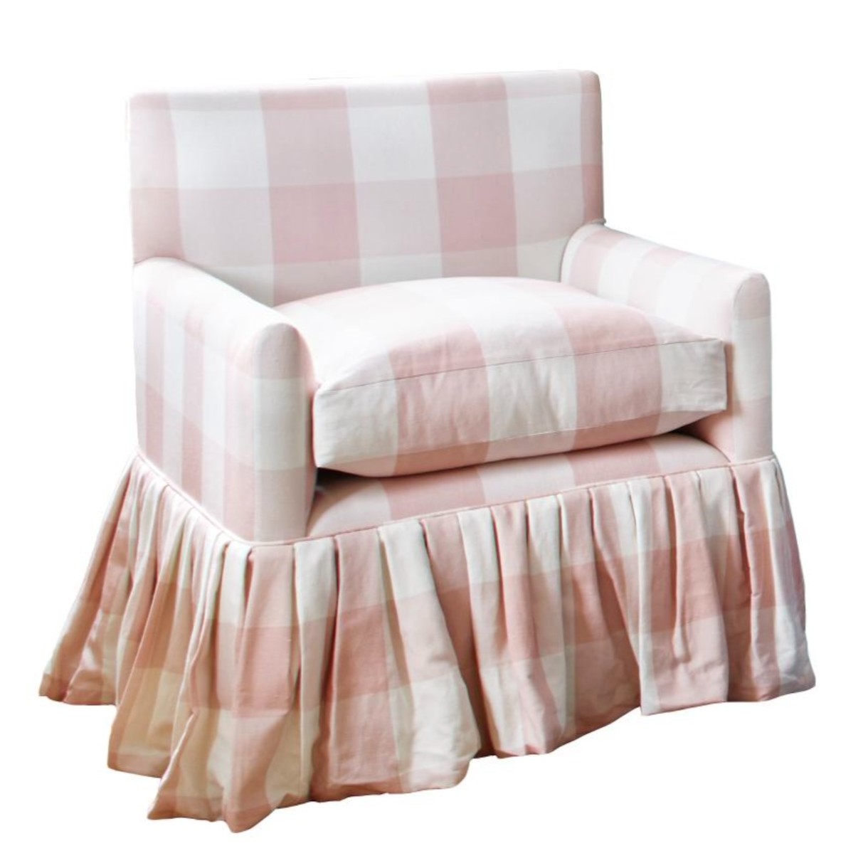 Salvesen Graham Great Check Chair Rose