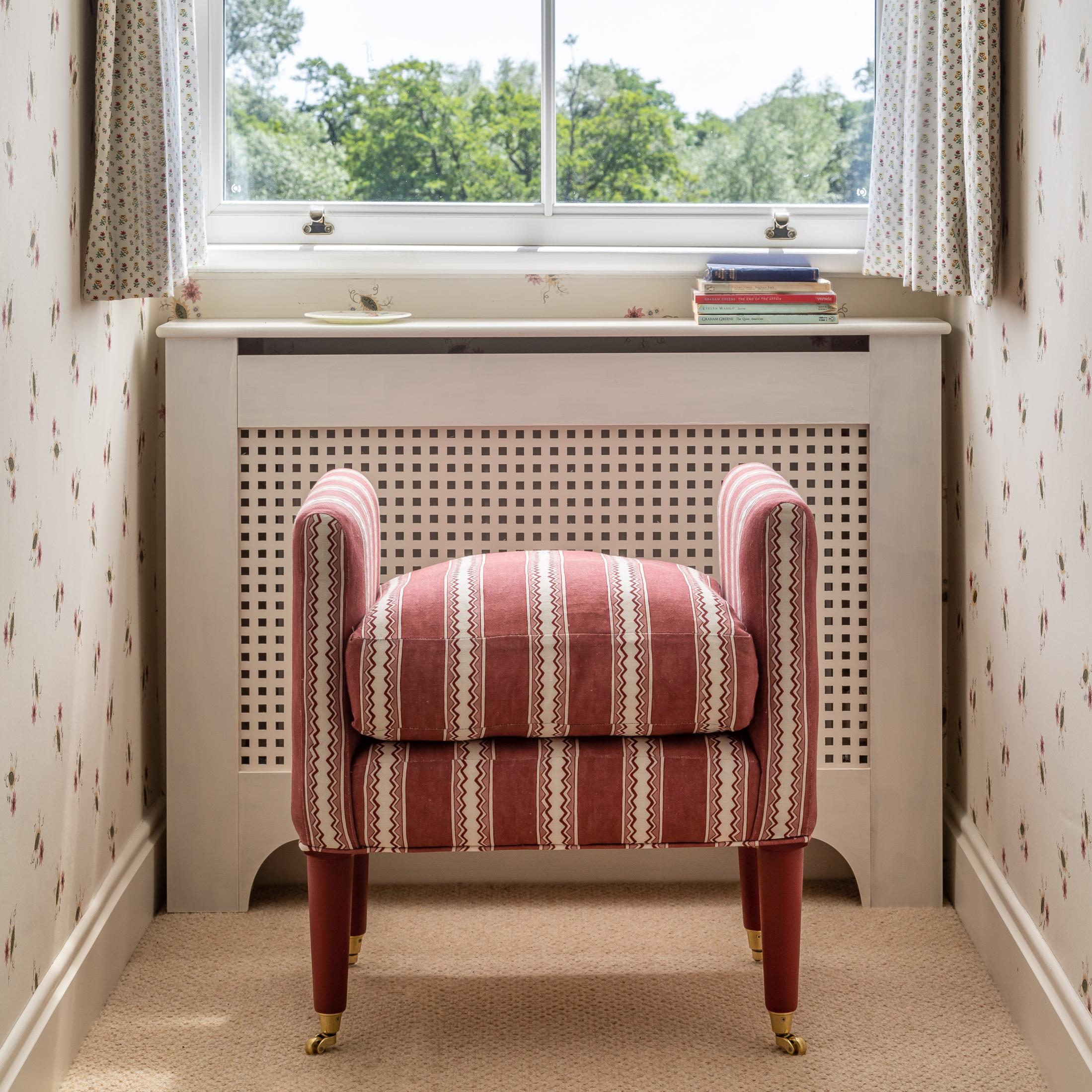 Salvesen Graham Salvesen Graham Dressing Table Stool Upholstered