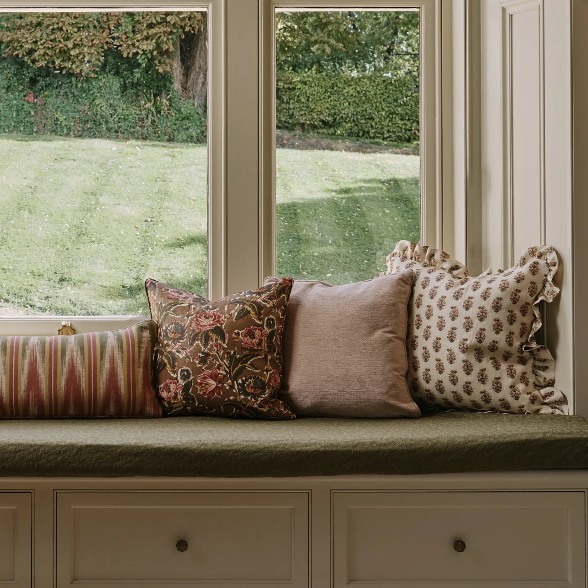 Chenille Woven - Blush